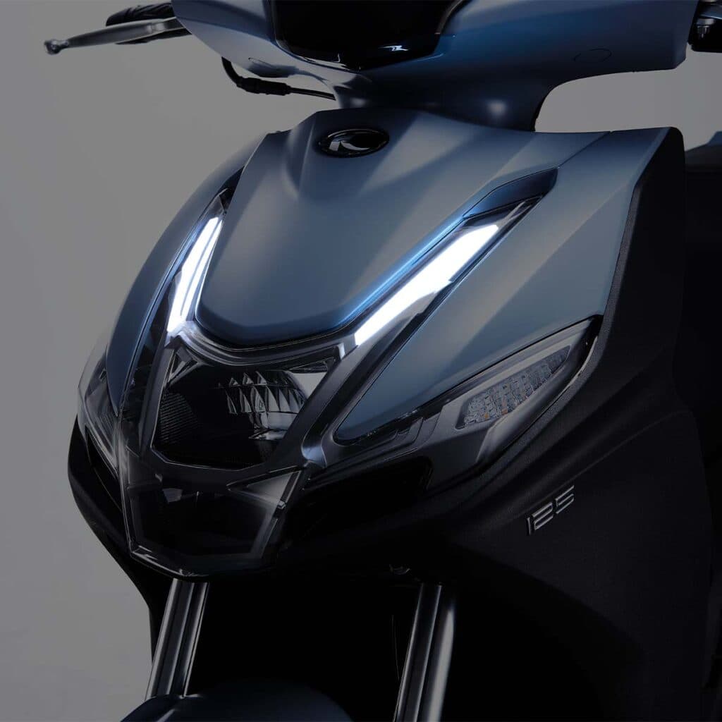 Kymco Agility S 125i CBS, din profil